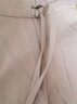 百圖betu女裝夏季新款休閑褲扣繩調節設計感高腰休閑西褲2404T78 淺杏色 M 曬單實(shí)拍圖