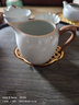 金鑲玉 公道杯茶具配件 仿宋汝窯開(kāi)片陶瓷可養(yǎng)金線功夫茶具 聆聽(tīng)茶海 曬單實(shí)拍圖