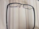 漢（Han Dynasty）近視眼鏡框架男女款 防藍光護目鏡電腦游戲防輻射眼鏡 4937 啞黑色 配1.60變灰色鏡片0-800度 曬單實(shí)拍圖