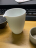 南山先生羊脂玉釉公道杯陶瓷家用分茶器公杯勻杯功夫茶具配件 羊脂玉釉 公道杯 曬單實(shí)拍圖