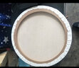 中盛畫材（transon）圓形油畫框 亞麻細紋油畫布框 創(chuàng)意裝飾擺件畫布框 直徑40CM 曬單實拍圖