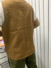 擇肯美式復古重磅牛仔馬甲男士夏季潮牌寬松休閑戶(hù)外無(wú)袖坎肩背心外套 卡其 3XL(體重180-200斤) 曬單實(shí)拍圖