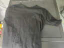 花花公子短袖T恤男復古日系2022新款夏季寬松半袖上衣潮牌體恤衫 A434深灰色 L 建議【105-125斤】 曬單實(shí)拍圖