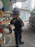兒童警察服套裝男女童警官裝備小警特衣服全套幼兒園男孩軍訓夏 長(cháng)袖11件套 120cm 曬單實(shí)拍圖