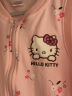 Hello Kitty女童马甲儿童背心棉春季2024新款洋气针织马夹春秋外穿保暖童装 浅粉碎花513057 120CM适合115-125 实拍图