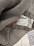 爬爬【天絲麻】夏季兒童褲子男女童防蚊褲輕薄冰膚涼感九分褲 灰色 100 cm 曬單實(shí)拍圖