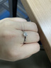 周百福鉆戒鉆石戒指女結(jié)婚求婚單鉆扭臂六爪雪花款鉑金18K金GIA裸鉆定制 【鉑金現(xiàn)貨】50分IJ色SI 曬單實拍圖