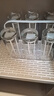 鷗欣進(jìn)口玻璃杯家用耐熱家庭透明客廳喝水杯子果汁泡綠茶杯套裝 高圓杯290ml6只+杯架+壺+瀝水盤(pán) 曬單實(shí)拍圖