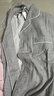 眠島情侶純棉紗布睡衣女春秋全棉長(cháng)袖家居服男士寬松加大碼棉麻套裝秋 男款 灰色 L 曬單實(shí)拍圖