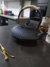 怡品堂鐵壺手工鑄鐵煮茶壺圍爐燒水壺日式簡約功夫茶具壺家用過濾養(yǎng)生壺 扇形鐵壺1200ml+壺墊壺叉 曬單實(shí)拍圖