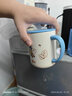 膳魔師（THERMOS）保溫杯bilibili聯(lián)名水杯學(xué)生吸管杯大容量便攜杯子生日禮物 【把手杯】奶油白 440ml 曬單實(shí)拍圖