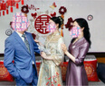 恒源祥高雅婚禮媽媽禮服2024新款氣質(zhì)高貴喜婆婆結婚婚宴裝連衣裙高貴 淺紫色 4XL 曬單實(shí)拍圖