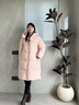 波司登冬羽絨服谷愛凌同款男女同款長款連帽90絨學(xué)生修身外套 曬單實(shí)拍圖