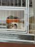 SUPERDESIGN狗碗猫碗泰迪金毛大型犬不锈钢双碗宠物狗狗用品猫食盆狗食盆 橘色-M号（体重15斤以下） 实拍图