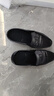 啄木鳥(niǎo)2025夏季新款透氣一腳蹬懶人鞋無(wú)后跟豆豆鞋男休閑皮鞋皮涼半拖鞋 黑色185碼數偏小 要選大一碼 43 曬單實(shí)拍圖