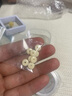 心佑天然蜜蠟墩子鼓珠顆單珠餅子桶珠小金剛隔珠猴頭手串配珠文玩配飾 中厚款·蜜蠟墩子16mm·附證書 曬單實(shí)拍圖