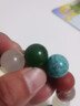 觀玉 碧玉色圓珠散珠單珠 多寶石英巖配珠DIY 配件七夕禮物 18mm 曬單實(shí)拍圖