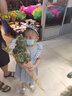云露萍營(yíng)公主魔法棒兒童玩具發(fā)光音樂(lè )仙女變身器6歲女孩兒童生日禮物 公主魔法書(shū)+月亮魔法棒（橙黃色）+手表 曬單實(shí)拍圖
