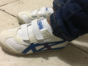 Onitsuka Tiger鬼塚虎休闲大中童鞋男女经典小白鞋MEXICO 66™ BAJA KIDS C4D5Y 白色/蓝色 28.5码 实拍图