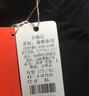 海娜斯頓 新款競速五分泳褲平角褲大碼游泳褲套裝運動速干溫泉男士泳衣 黑色單件 XL/60KG以下 曬單實拍圖