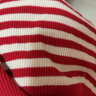 拉夏贝尔（La Chapelle）女装短袖T恤 2023夏季新款条纹薄款针织衫毛衣宽松空调衫衫上衣女 红色 均码 晒单实拍图