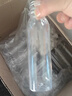 礦泉水空瓶子透明塑料瓶帶蓋食品級pet一次性一斤裝空酒瓶飲料瓶 500毫升光面40個(gè) 曬單實(shí)拍圖