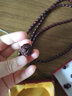 集祥閣小葉紫檀雕蓮花圓珠散珠背云DIY文玩佛珠手串配珠飾品配件 珠徑16mm/單顆 曬單實(shí)拍圖