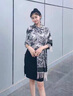 CHANEELR & KARITH披肩女2025新款夏季辦公室毛毯空調(diào)房保暖披風(fēng)多功能時尚圍巾外搭 黑米色 196cm*62cm（含流蘇） 曬單實拍圖