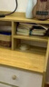宜造（YIZAO） 床頭柜簡(jiǎn)約現代臥室出租房收納實(shí)木腿迷你床邊柜子北歐小型床頭柜 單抽40/30/53 白色+田園橡木色+暖白色抽面 曬單實(shí)拍圖