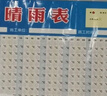 建筑工地制度牌天氣預報情況施工公示欄新款通用手寫晴雨表貼紙墻貼紙自粘RDH24 防水PP貼紙(手寫版送筆) 120*80厘米 曬單實拍圖
