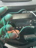 飞利浦AUX音频线3.5mm公对公纯铜通用电脑耳机手机低音炮两头对接aus插头汽车车用车载音响箱双头 深灰色(铜线芯带编织网)0.5米 实拍图