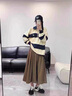 范華洛輕便華夫阿甘鞋厚底歐洲站老爹鞋女2025女鞋春秋季休閑運(yùn)動(dòng)鞋女 黑色 37 235mm 曬單實(shí)拍圖