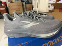布魯克斯（BROOKS）男子Ghost 17幽靈緩震跑鞋 淺鐵灰/蘑菇灰 43 曬單實(shí)拍圖