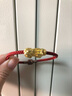 今上珠寶黃金貔貅手鏈轉(zhuǎn)運(yùn)珠紅繩男女情侶手串 定價(jià) 足金貔貅紅繩 【女士】約17cm 曬單實(shí)拍圖