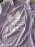 阿迪達斯 【滔搏運動(dòng)】adidas三葉草女大童TREFOIL TEE圓領(lǐng)短T恤 DV2908 128 曬單實(shí)拍圖