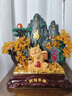 RWTW財(cái)福安泰招財(cái)貓擺件發(fā)財(cái)樹中式客廳玄關(guān)酒柜裝飾品喬遷新居禮物 36cm WM財(cái)福安泰彩繪色 約37*18* 曬單實(shí)拍圖