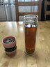凱霖茶水分離泡茶杯雙層玻璃杯男女茶杯水杯過(guò)濾便攜耐熱帶提手硅膠套 便攜硅膠套款白色400ml 曬單實(shí)拍圖