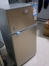 志高（CHIGO）小冰箱 雙門宿舍租房小戶型家用 冷藏冷凍雙開門 迷你電冰箱節(jié)能保鮮小冰箱 BCD-76A138D 金【力薦款】 曬單實(shí)拍圖
