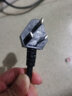 美的電飯煲電源線(xiàn)三孔通用豆漿機電腦插頭線(xiàn)電壓力鍋連接線(xiàn)MI 【黑色凹槽款】長(cháng)度100CM 曬單實(shí)拍圖