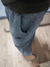衣然呈品多口袋牛仔短褲男士夏季薄款美式潮流寬松簡(jiǎn)約彈力直筒五分褲子男 淺藍色 30【建議110-120斤】 曬單實(shí)拍圖