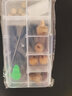 佳人飾界原創(chuàng)牛角三通頂珠腰珠全套配件金剛星月菩提子108顆佛珠文玩手串 牛角套裝二 適用12、13mm 曬單實拍圖
