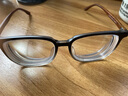 Erilles男女情侶仿木紋腿可配防藍光TR90框架超輕時(shí)尚大框文藝復古男女 砂黑框 167非球面鏡片【留言度數】 曬單實(shí)拍圖