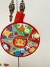 費(fèi)雪（Fisher-Price）兒童玩具飛鏢盤粘粘球男孩女孩投擲飛鏢盤黏黏球室內(nèi)戶外互動(dòng)玩具 圓形飛鏢盤（4色4球+1掛鉤） 曬單實(shí)拍圖