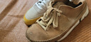 Clarks其樂Originals TORRUN男鞋復古潮流新品時尚舒適透氣運動鞋 白色/黃色-男款 261655427 40 曬單實拍圖