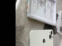 阿斯汀（ATHDDIN） 新款iPhone蘋果系列型號(hào)手機(jī)殼硅膠軟殼純色直邊精孔 帶蘋果標(biāo) 古董白【純色硅膠殼+膜】 蘋果13 曬單實(shí)拍圖