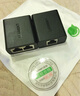 綠聯(lián) 網線分線器一分二同時上網連接器 RJ45雙網口延長器網絡三通直通轉接頭 iptv寬帶接口分接器 【成對使用，實現(xiàn)網絡一分二】2個裝 曬單實拍圖