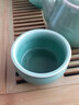 靈青坊青瓷純手工主人杯單杯高端陶瓷功夫茶杯茶具品茗杯單個(gè)高檔普洱茶盞小茶碗薄胎厚釉透光杯家用泡茶杯 梅子青 曬單實(shí)拍圖