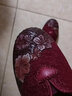 蒂威宇曼（Diweiyuman）老北京布鞋女春季單鞋夏季中老年媽媽網(wǎng)鞋防滑老人鞋刺繡花奶奶鞋 紅色單鞋 39 曬單實(shí)拍圖