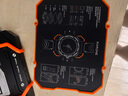 雷諾（RARONE）手表學(xué)生機甲臂可模塊組裝石英男表運動(dòng)腕表手表青少年 洛奇橙 曬單實(shí)拍圖