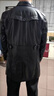 皮爾卡丹（pierre cardin）品牌高檔男裝  真皮皮衣外套男新款皮衣男真皮中長款西裝領(lǐng)頭層牛 黑色 175/XL 曬單實(shí)拍圖
